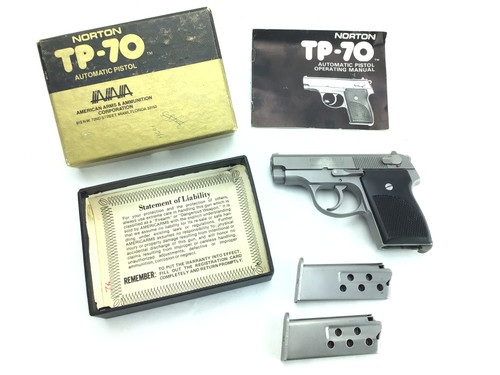 SOLD - Norton TP-70 .22 LR - Matching Box