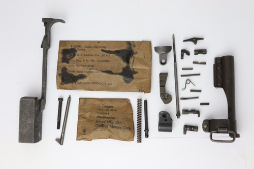 SOLD - WW2 M1 Carbine Parts Kit - Many Makers - Incomplete