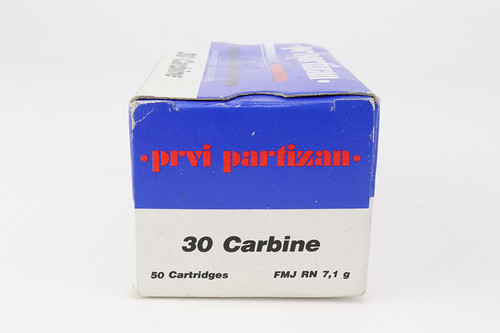 SOLD - Prvi Partizan .30 Carbine Ammo SOLD - Prvi Partizan .30 Carbine Ammo