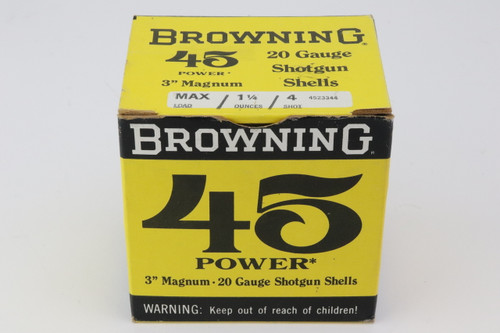 SOLD - Browning 20ga Ammo