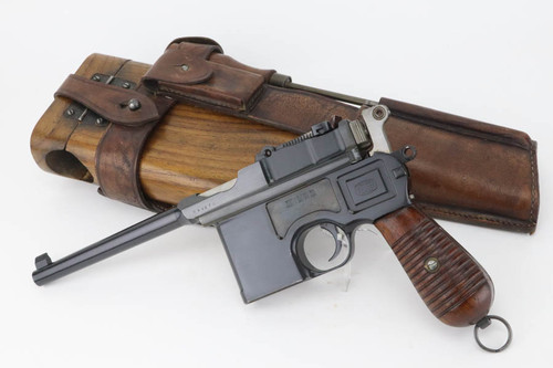 SOLD - Commercial Mauser C96 Broomhandle Rig