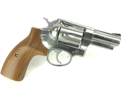 SOLD - Ruger Speed-Six .357 mag Stainless Revolver 2” Barrel