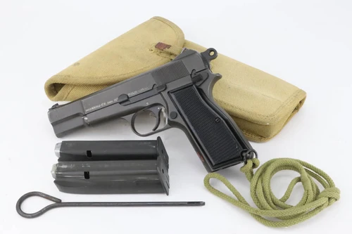 Inglis Hi Power No. 2 Mk I* prototype and presentation rig - with holster and accessories
