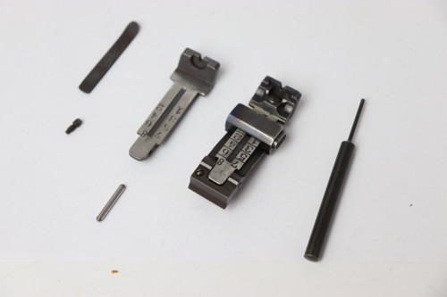 SOLD - WWI German Luger LP.08 Artillery Fine-Tune Rear Sight Assembly