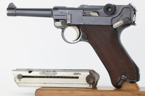1918 DWM Luger Rig - Two Matching Magazines