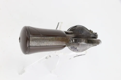 First Model Remington-Beals M1857 .31 revolver - rear view of grip