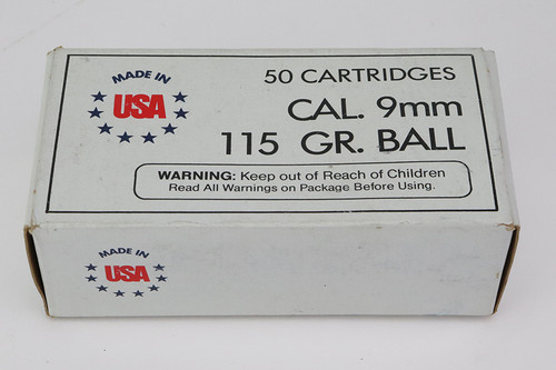 9mm Olin Winchester Ammo / 50 Rounds - photo 1 of 2