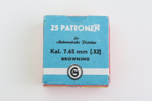 Six Boxes of Geco 7.65mm Ammunition Six Boxes of Geco 7.65mm Ammunition