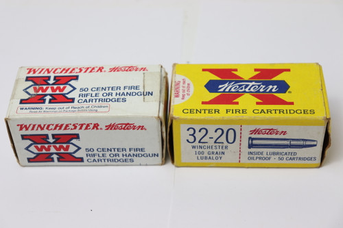 Vintage Winchester Western 32-20 Win. Ammo - 64 Rounds - photo 2 of 9