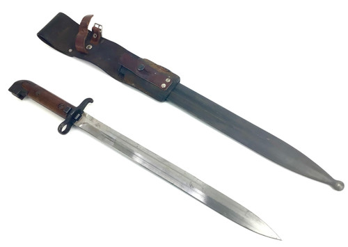 SOLD - Swedish M1914 Bayonet - Scabbard & Frog