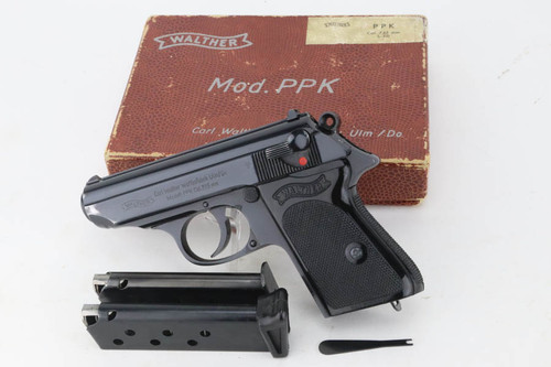 SOLD - Excellent, Boxed, 1964 Walther PPK - 7.65mm
