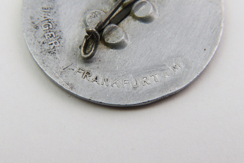SOLD - 1937 Nordsee Hitler Youth “Thanks The Old Guard” Event Badge SOLD - 1937 Nordsee Hitler Youth “Thanks The Old Guard” Event Badge