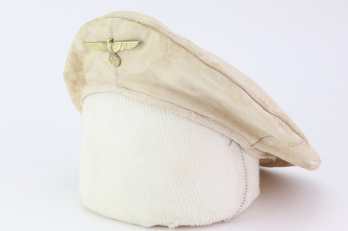SOLD - Kriegsmarine Sailors White Top Cover SOLD - Kriegsmarine Sailors White Top Cover