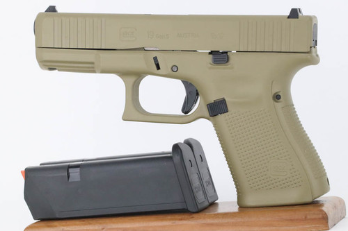 SOLD - ANIB Gen 5 Glock 19 9mm - Flat Dark Earth SOLD - ANIB Gen 5 Glock 19 9mm - Flat Dark Earth