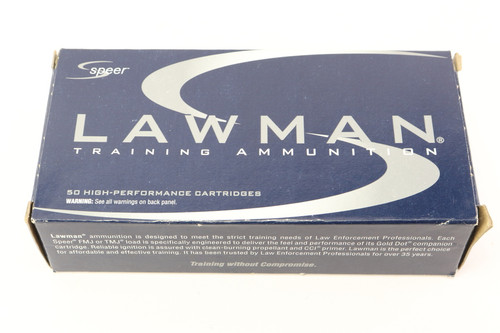 Speer Lawman 9mm Luger 124gr FMJ - 50 Rounds