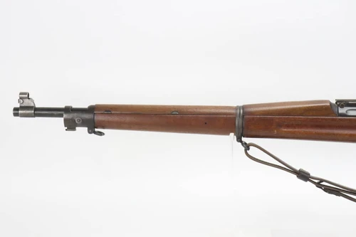 Springfield 1903 National Match rifle with Springfield Research paperwork - right side full view