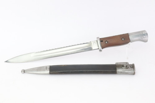 Excellent WWI M1884/98 II Sawback Bayonet - photo 1 of 9