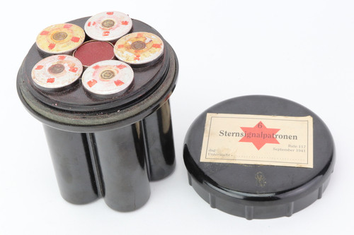 SOLD - Original German Inert Signal Flare Container
