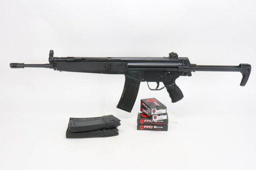 SOLD - Fantastic HK93 w/ Telescoping Stock, Mags, and Ammo