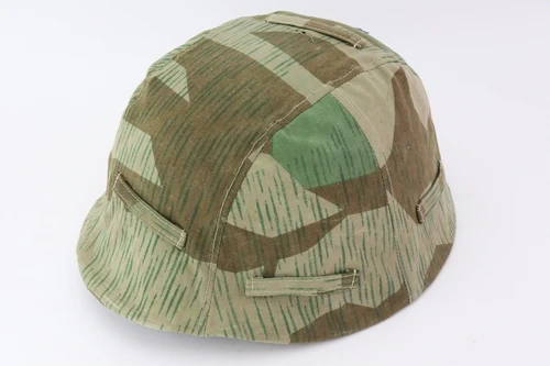 Reproduction German Double Decal SS Helmet - Camo Cover - photo 2 of 7