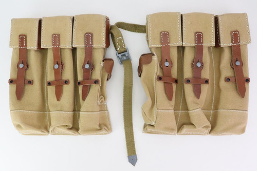 WWII Reproduction STG44/MP44 Magazine Pouch Set WWII Reproduction STG44/MP44 Magazine Pouch Set