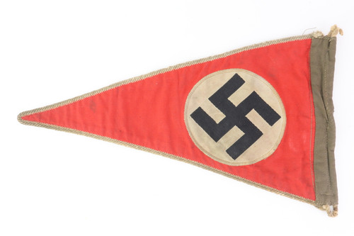 Nazi Party Car Pennant - photo 2 of 2