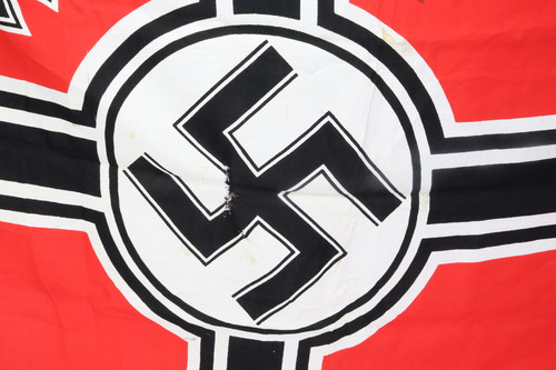 SOLD - WW2 Kriegsmarine Battle Flag (80x135cm)