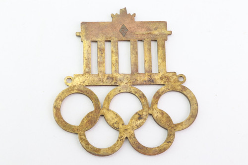 SOLD - 1936 Berlin Olympics Badge