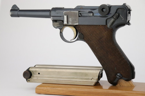 WW1 DWM Police Luger Rework - Two Matching Mags