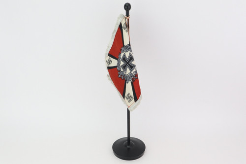 Reproduction Red Nazi Table Flag - photo 3 of 3