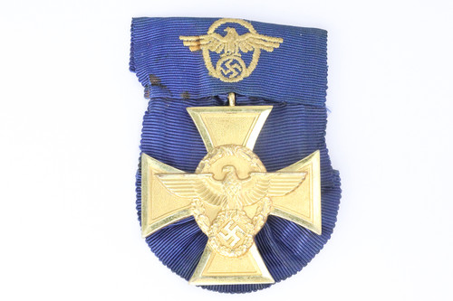 Nazi Era Police 25 Year Service Medal - photo 1 of 3