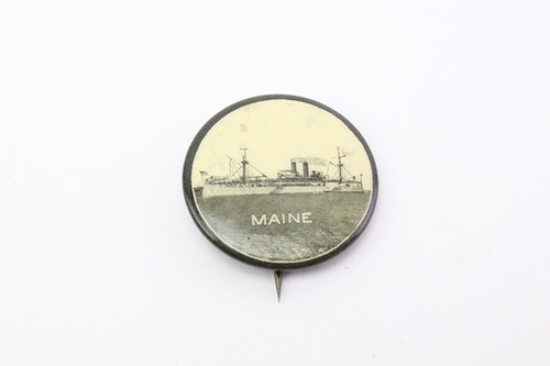 USS Maine Commemorative Pin - photo 1 of 2
