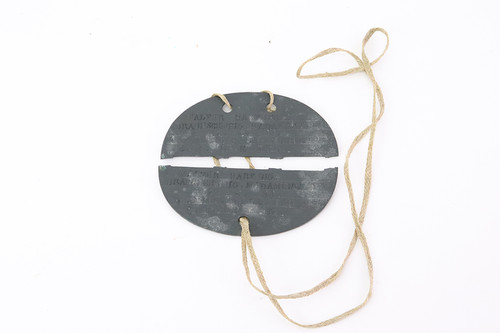 German WWI Dog Tag - photo 1 of 3