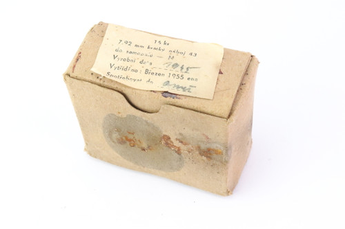 1945 Dated 8mm Kurz Ammo 1945 Dated 8mm Kurz Ammo