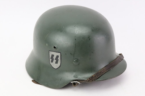 Hand-Painted Nazi M35 Helmet - photo 2 of 7