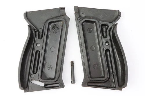 Excellent Waffen-Proofed WWII P.38 Grips and Screw - photo 2 of 2