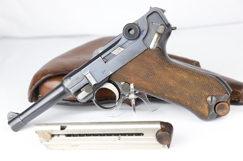 1918 DWM Luger Rig - Matching Magazine - 1