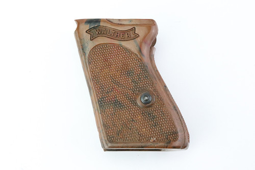 Original Walther PPK Grip with Screw and Escutcheon - photo 1 of 3