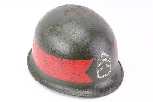 Original US WWII M1 Helmet - USMC Liner - view 2
