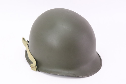 Repainted WWII M1 Helmet - view 2