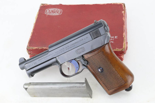 Mauser Model 1914 pistol with original box - with original box