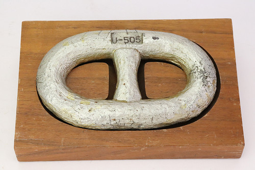 SOLD - U-505 Anchor Chain Link