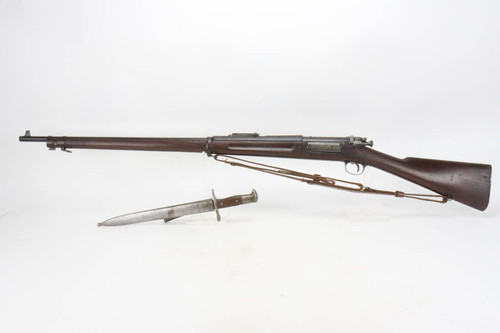 Clean Springfield Model 1898 Krag Jorsensen w/ Bayonet - 1902 mfg - photo 1 of 32