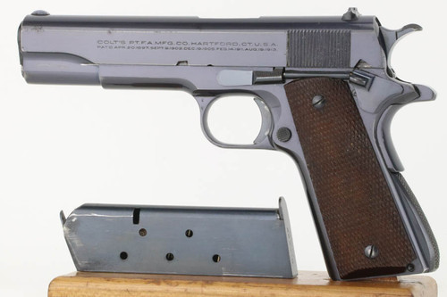 Exceptional Prewar Colt National Match - Swartz Safety