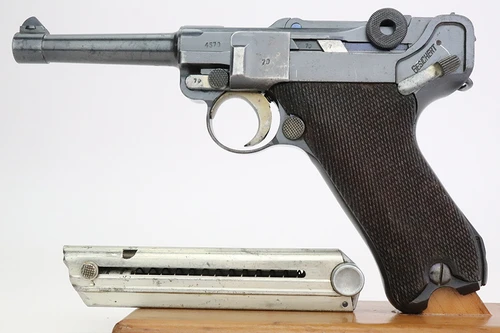 1935 "G Date" Mauser Luger Rig - Matching Magazine - photo 2 of 21