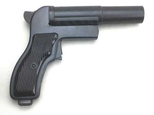 Polish SPSh - 44 Flare Signal Flare Pistol Dated 1977 - photo 2 of 9