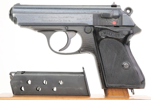 Excellent, End-of-Production Dural Walther PPK - Black Grip