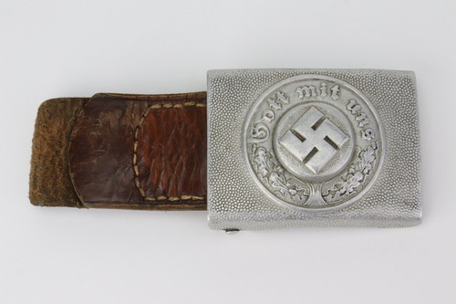 RS&S Stamped German Police Belt Buckle with Tab - photo 1 of 5