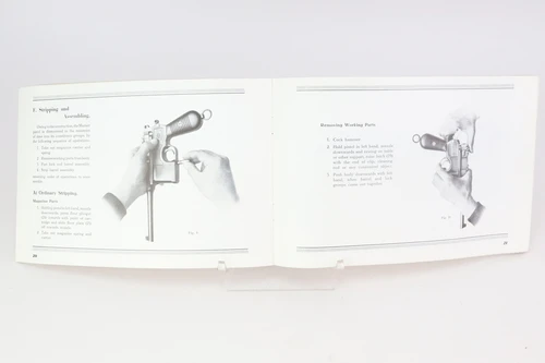 Mauser 1930 Instruction Manual (English) - photo 2 of 3