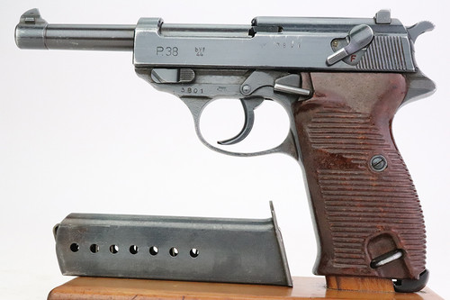 Rare Mauser BYF 44 P.38 Rig - Police Eagle/L